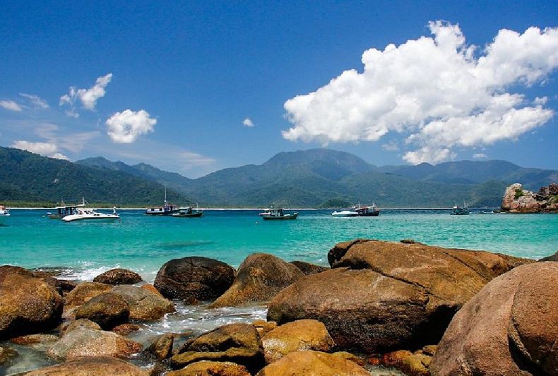 Playa de Aventureiro, Ilha Grande, Río de Janeiro, Brasil