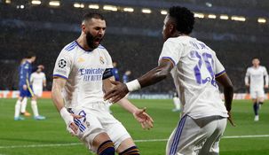 Karim Benzema le marcó tres goles a Chelsea.