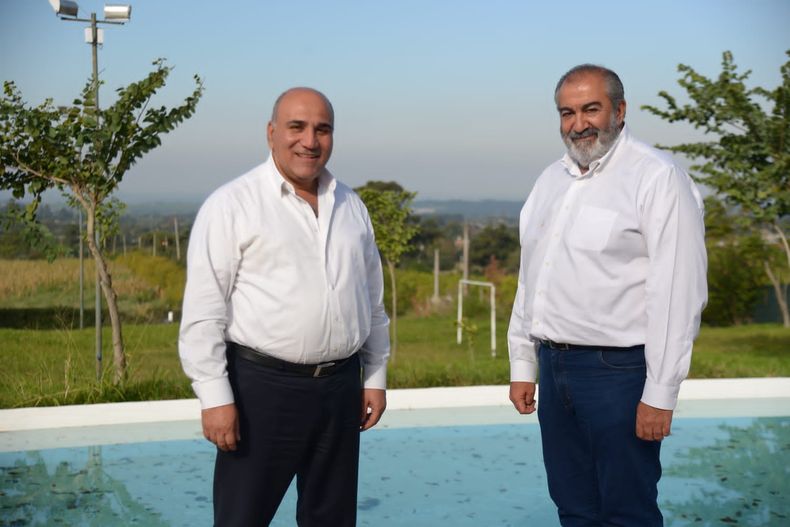 Juan Manzur recibió a Héctor Daer en Tucumán.