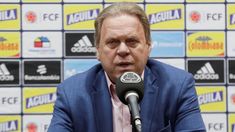 Ramón Jesurú, presidente de la Federación Colombiana. Ramón Jesurú, presidente de la Federación Colombiana.