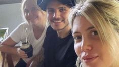 Icardi recibió el apoyo de la mamá de Wanda Nara. Icardi recibió el apoyo de la mamá de Wanda Nara.