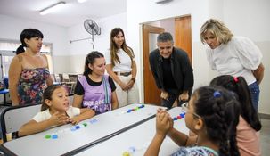 Jorge Macri recorrió las Escuelas de Verano.&nbsp;