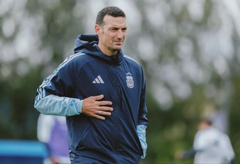Lionel Scaloni está en Pujato por el velatorio de su madre.&nbsp;