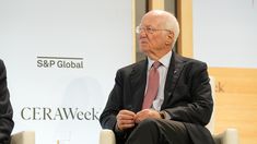 Paolo Rocca en la CERAWeek 2026.