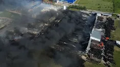 La empresa donde comenzaron las llamas es Logischem. La empresa donde comenzaron las llamas es Logischem.