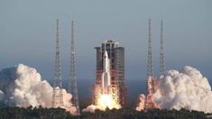 ¡Amenaza mundial! Un cohete chino fuera de control impactará contra la Tierra