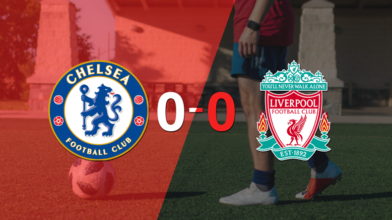 Chelsea y Liverpool terminaron sin goles
