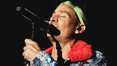 El exTan Biónica se mostró agradecido con el apoyo del público en La Plata. El exTan Biónica se mostró agradecido con el apoyo del público en La Plata.