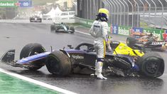 Colapinto se estrelló en la vuelta 32 del GP de Brasil. Colapinto se estrelló en la vuelta 32 del GP de Brasil.