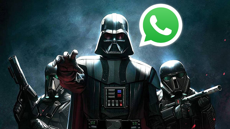 Los usuarios de WhatsApp pueden enviar audios con las voces de Darth Vader y Yoda.
