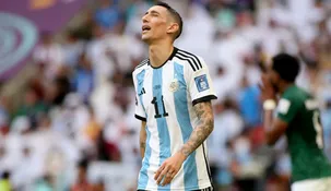 Ángel Di María sería suplente ante Croacia en semifinales del Mundial Qatar 2022.