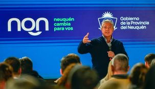 El gobernador de Neuquén resaltó que en su gestión el 90% de las obras se financian sin deuda.&nbsp;