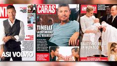 Tapas de revistas: el regreso de Marcelo Tinelli; y la presentación de Ramón, el hijo de Guillermo Andino y Carolina Prat Tapas de revistas: el regreso de Marcelo Tinelli; y la presentación de Ramón, el hijo de Guillermo Andino y Carolina Prat