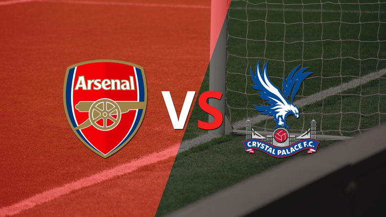 Crystal Palace cayó ante Arsenal con dos goles de Bukayo Saka