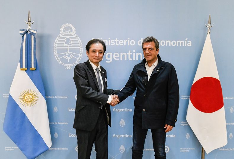 Sergio Massa se reunió con el embajador de Japón en la Argentina