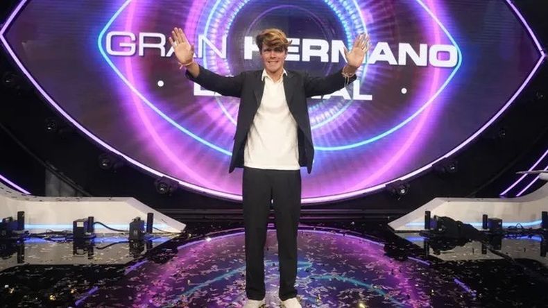 Marcos Ginocchio el gran ganador de Gran Hermano 2022.