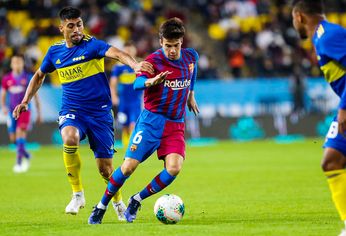 Boca le ganó a Barcelona por penales en la Copa Maradona.