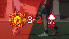 emocionante partido termina con victoria de manchester united 3-2 ante nottingham forest