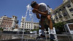 La temperatura tocó picos de 41°