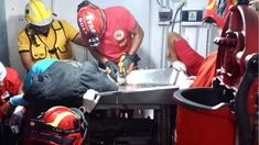 El trabajador fue asistido por sus compañeros y servicios de emergencia.