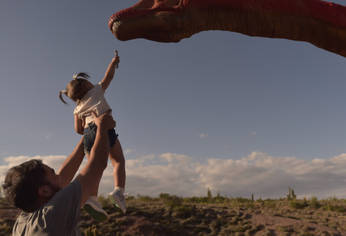 El increíble parque con restos de dinosaurios en La Rioja, Argentina.&nbsp;