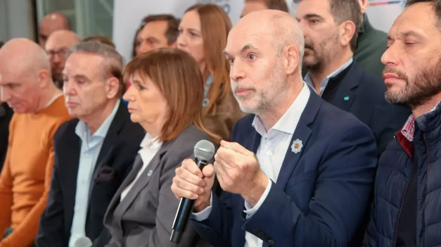 Larreta y Bullrich, enfrentados.