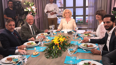 La perlita de Furriel, Araceli González y Alejandro Lerner en lo de Mirtha Legrand: La perlita de Furriel, Araceli González y Alejandro Lerner en lo de Mirtha Legrand:
