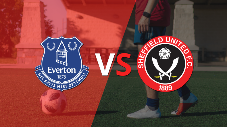 Con un solo gol, Everton derrotó a Sheffield United en el estadio Goodison Park