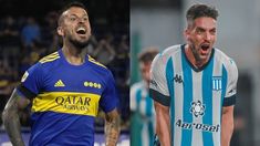 Benedetto y Hauche, figuras del Xeneize y la Academia.