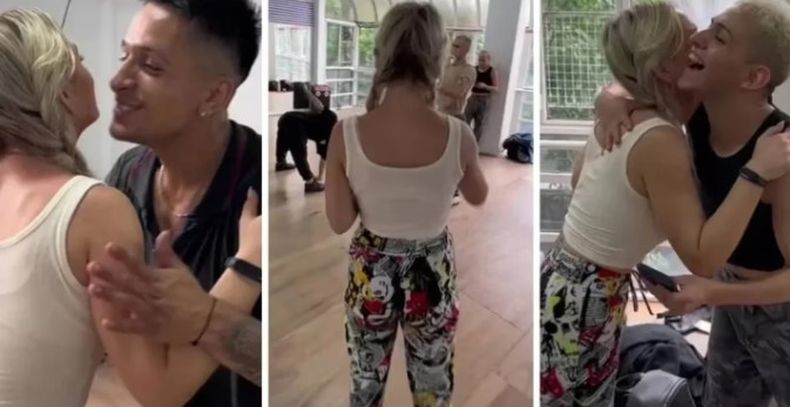 Imagenes del video que es tendencia en las redes sociales.
