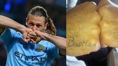 El orgullo de Evangelina Anderson: Martín Demichelis se tatuó los nombres de sus hijos El orgullo de Evangelina Anderson: Martín Demichelis se tatuó los nombres de sus hijos