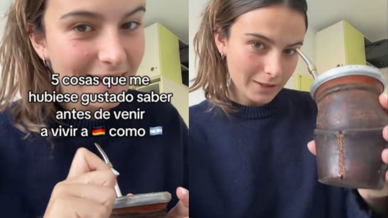 La joven argentina sorprendió al revelar qué le hubiera gustado saber antes de mudarse a Alemania.