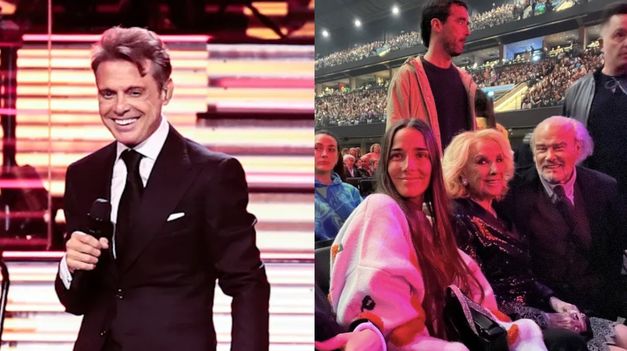 Mirtha Legrand fue a ver a Luis Miguel&nbsp;