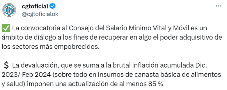 La publicación de la CGT.