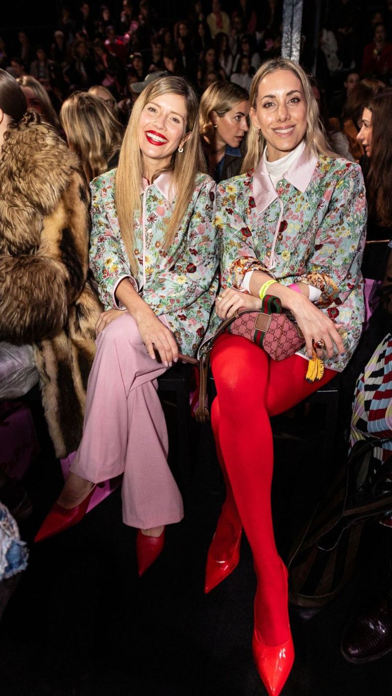  Laurita Fernández y Anita Espasandín matchearon outfits, aunque cada una le puso su impronta.