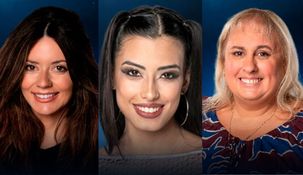 Eugenia, Luz y Selva son las tres mujeres finalistas de Gran Hermano. Eugenia, Luz y Selva son las tres mujeres finalistas de Gran Hermano.