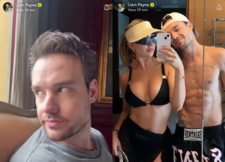 Las &uacute;ltimas publicaciones de Liam Payne con vida, tan solo media hora antes de su muerte.