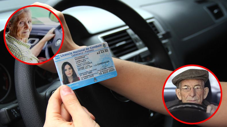 A qué edad no te entregan más la licencia de conducir en Argentina