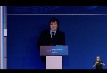 milei intensifica su agenda en francia: discurso ante inversores y bilateral con macron