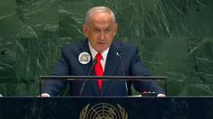 Benjamín Netanyahu brindó mensaje ante la Asamblea de Naciones Unidas.&nbsp;