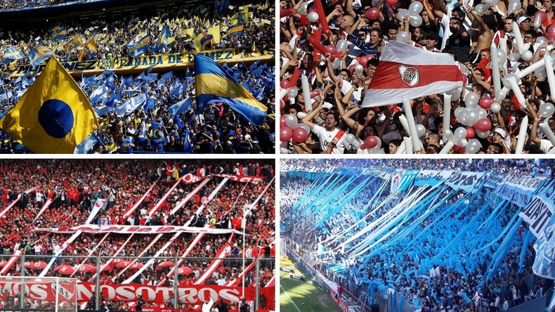 Ranking de los 10 clubes más populares de nuestro país
