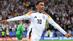 Jamal Musiala, una de las figuras de Alemania, metió el segundo gol.