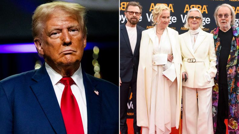 Elecciones en Estados Unidos: ABBA le prohibió a Donald Trump usar su música en actos de campaña