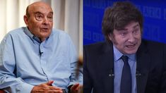 Domingo Cavallo y Javier Milei.