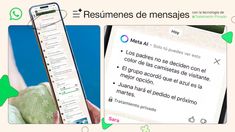WhatsApp anunció la llegada de la función Resúmenes de Mensajes. WhatsApp anunció la llegada de la función Resúmenes de Mensajes.