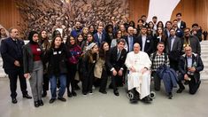 El papa Francisco recibió a jóvenes de Estados Unidos, Israel y Palestina y destacó el diálogo interreligioso. El papa Francisco recibió a jóvenes de Estados Unidos, Israel y Palestina y destacó el diálogo interreligioso.
