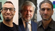 Julián Zícari (izq.), Ricardo Delgado y Andrés Asiain. Julián Zícari (izq.), Ricardo Delgado y Andrés Asiain.