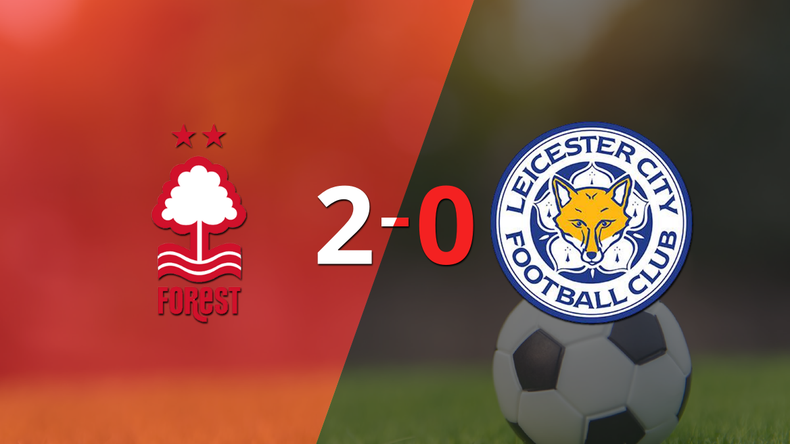 Doblete de Brennan Johnson guió el triunfo de Nottingham Forest sobre Leicester City