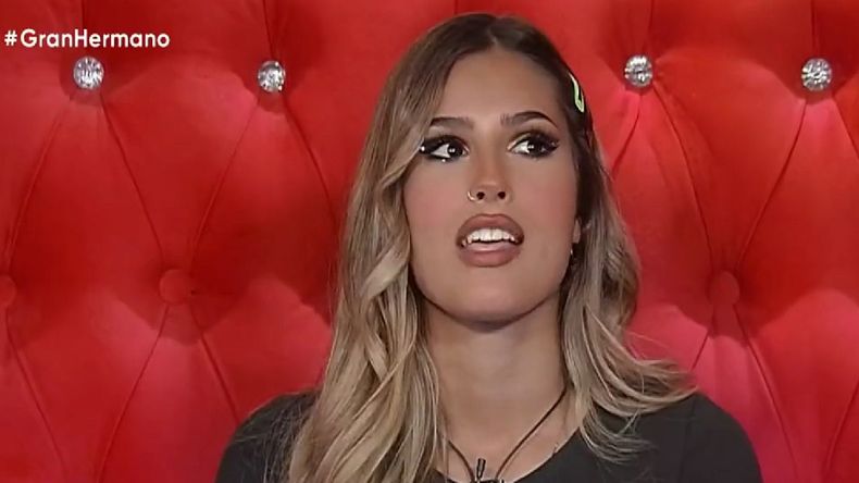 Julieta hizo la espontánea en Gran Hermano.