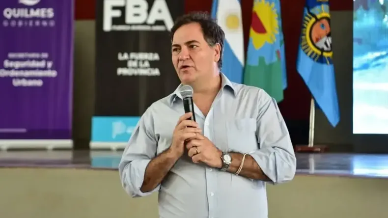 Javier Alonso, ministro de Seguridad de la provincia de Buenos Aires.